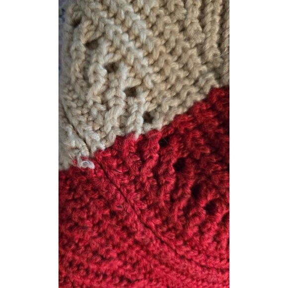 Lucky Brand Womens Colorblock Sweater cottagecore warm soft - Picture 8 of 9